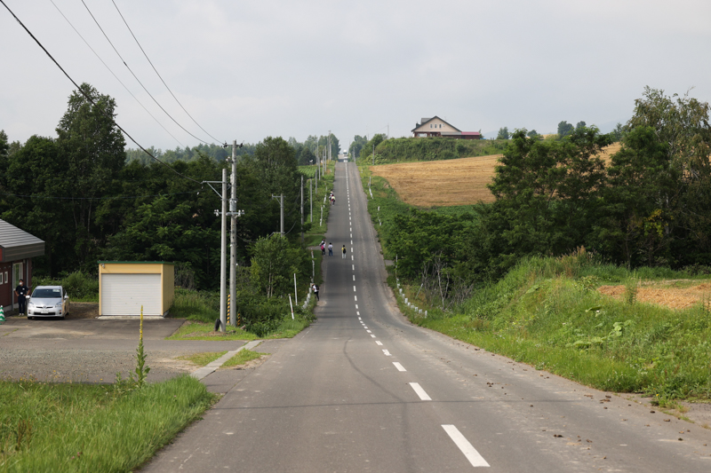 アップダウンの大きなジェットコースターの路