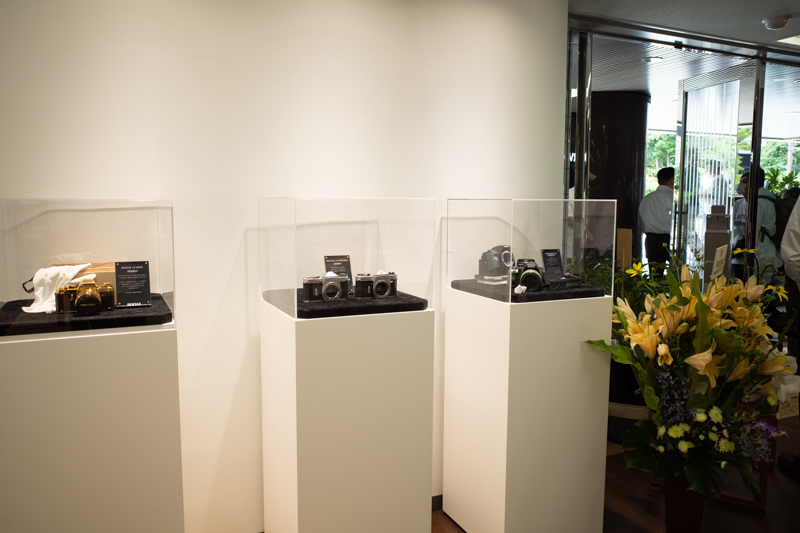 ヒストリー展示のコーナー