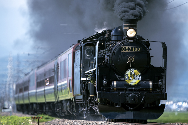 先日撮影したSLばんえつ物語
