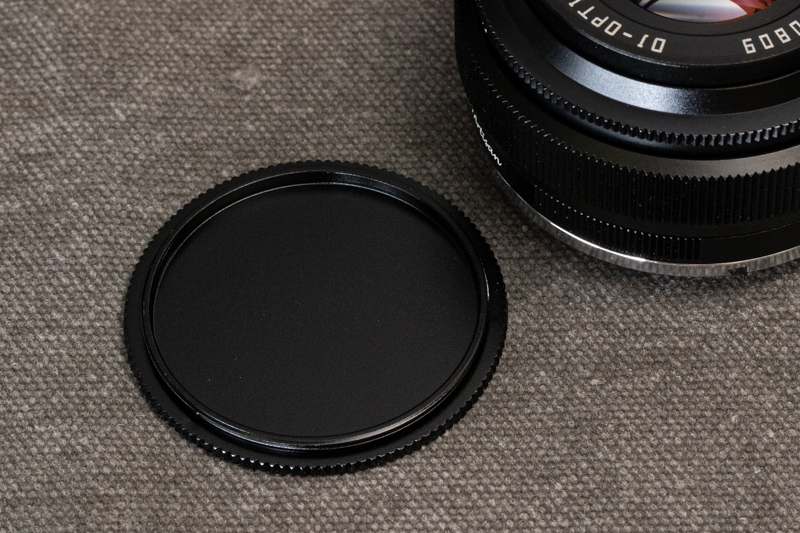 同梱のキャップ