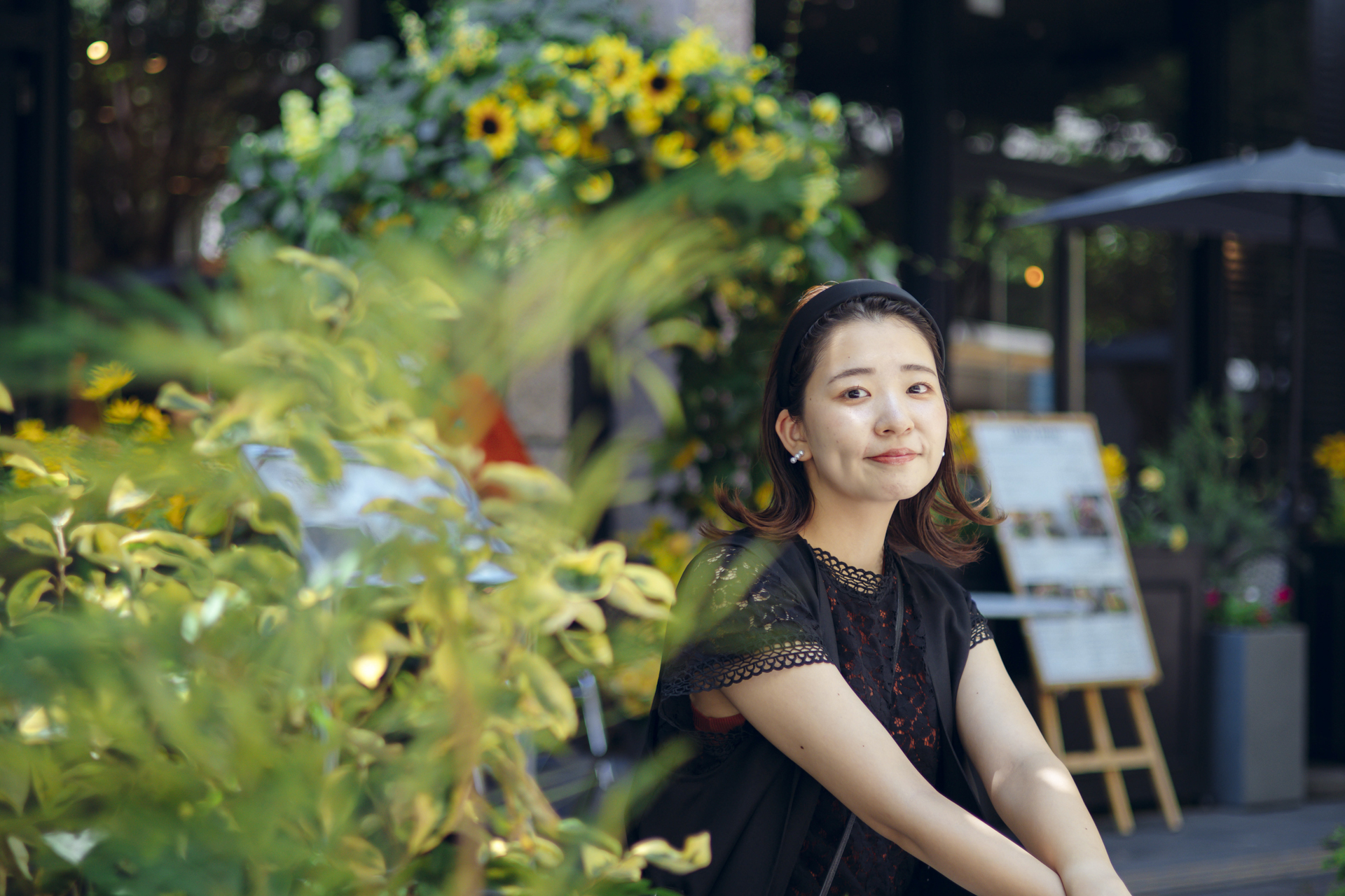 RF50mm F1.8 STM／50mm（80mm相当）／絞り優先AE（F2、1/250秒、±0EV）／ISO 320／WB：オート<br>モデル：佐藤愛柚佳