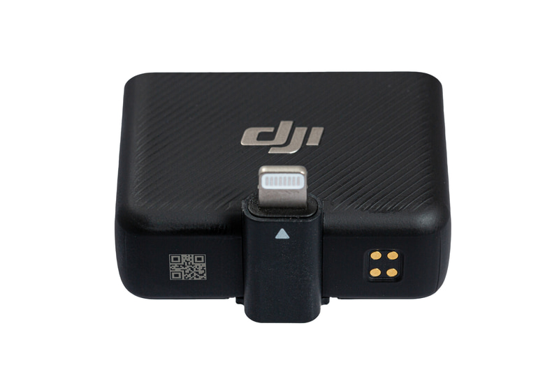 レシーバーにiOS端末用のLightning端子を取り付けたところ