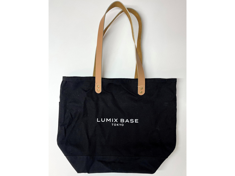 LUMIXレザーハンドルトートバッグ