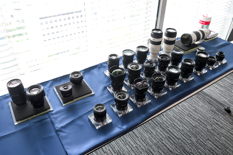 Eマウントレンズ群