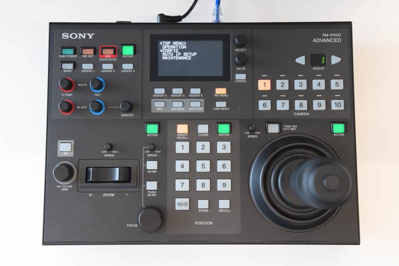 リモートコントローラー「RM-IP500」