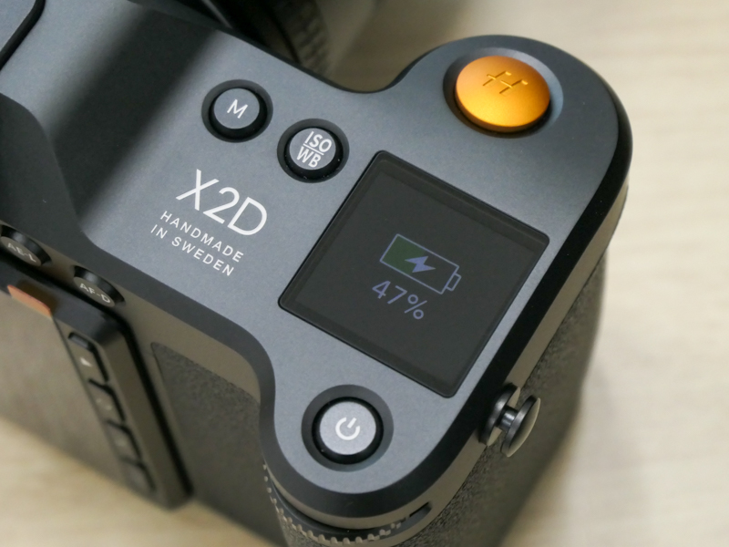 USB充電中はバッテリー残量を表示