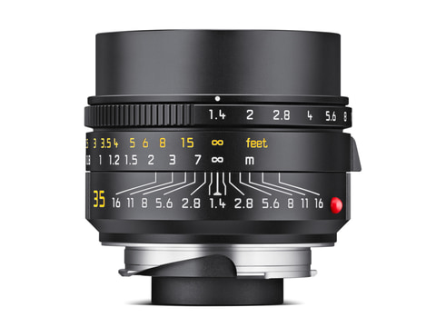 ライカ、「ズミルックスM f1.4/35mm ASPH.」の新モデル。最短40cm