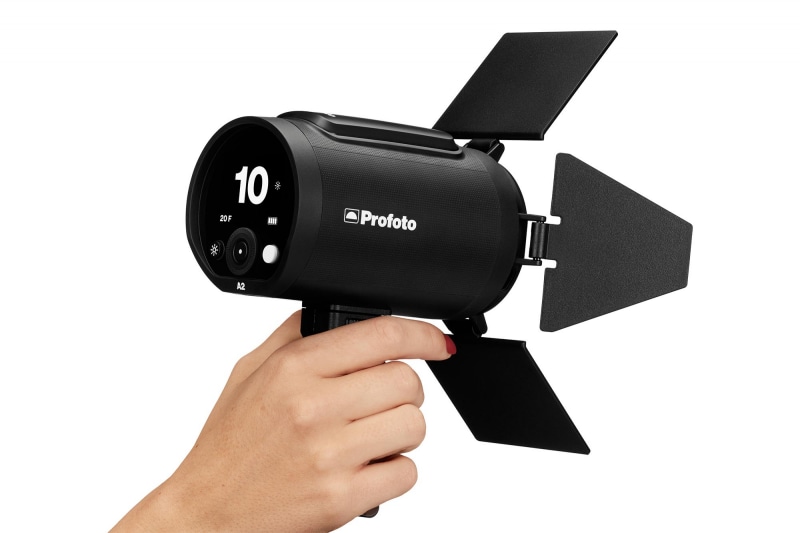 Profoto A2に装着