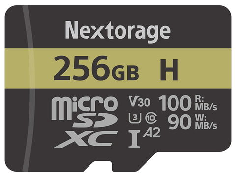 データカードnk575 Nextorage、UHS-I対応microSDXC「Hシリーズ」。“Xperia各機で動作検証