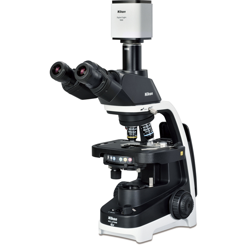 ND 教育用顕微鏡「ECLIPSE Ei」 三眼セット（カメラ付き）