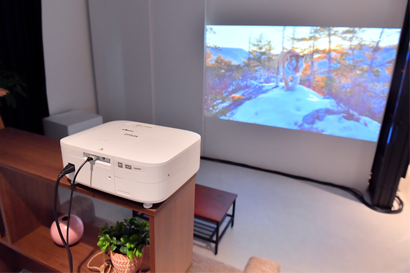 実際の設置例（編集部撮影）