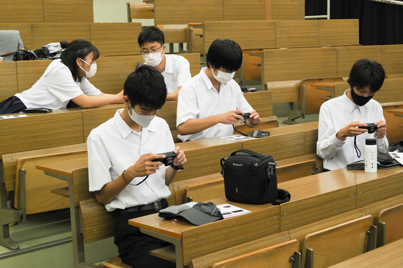 さっそくカメラの設定を確認