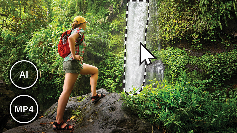 Adobe Photoshop Elements 2023 ムービングエレメント機能