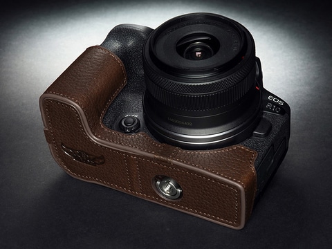 Ya Mei Technology、コロンビアレザー採用の「EOS R10」用ハーフケース