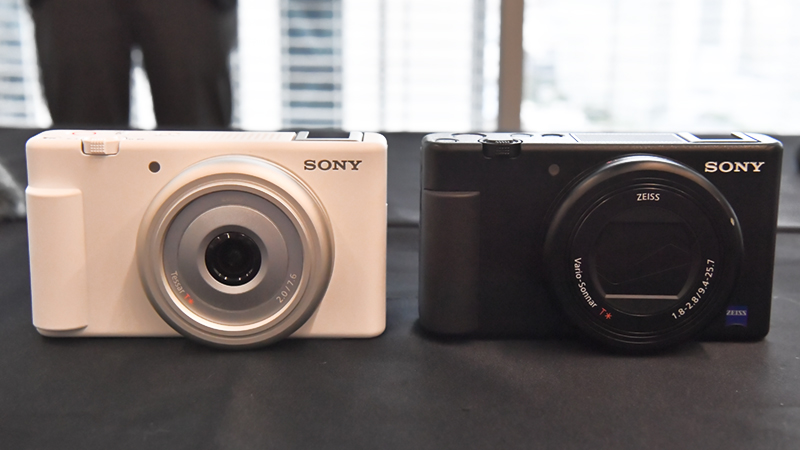 ZV-1F（左）、ZV-1（右）