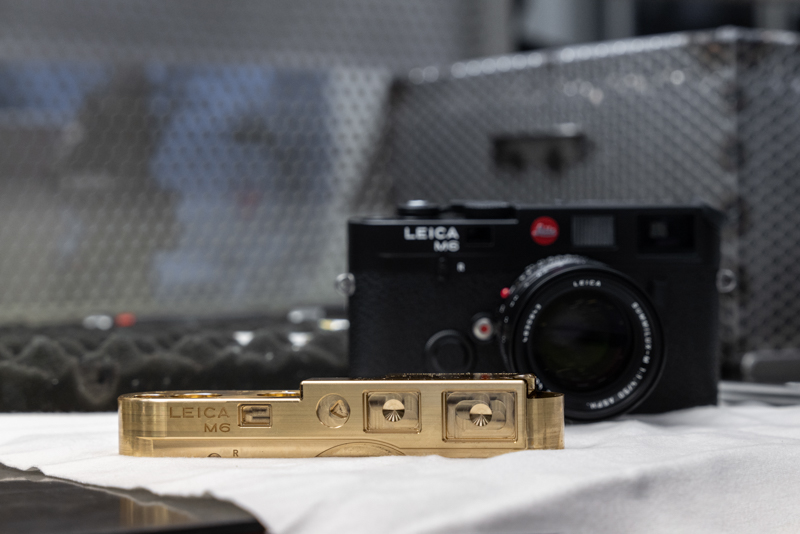 真鍮削り出しのトップカバー