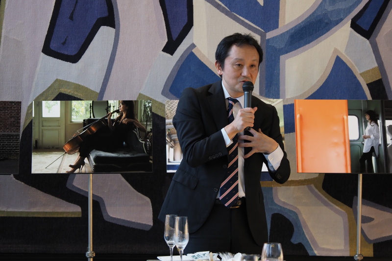 このような機会をつくっていただいた原社⻑には、とても感謝してます