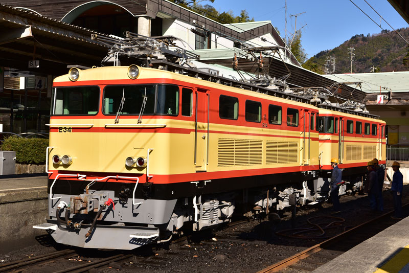 元西武E31形 重連