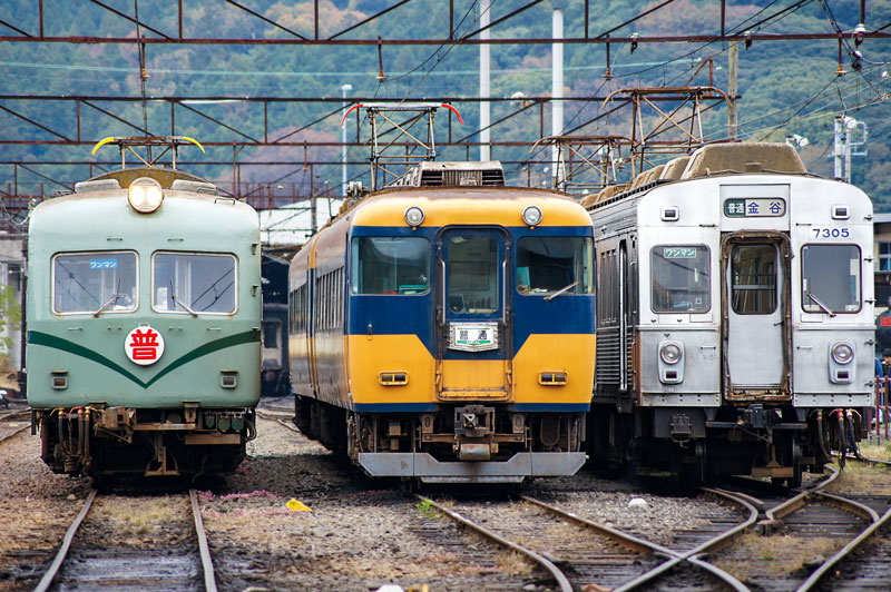 運用中3形式 横並び