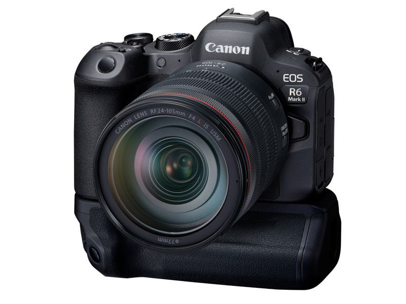 別売バッテリーグリップ「BG-R10」装着イメージ