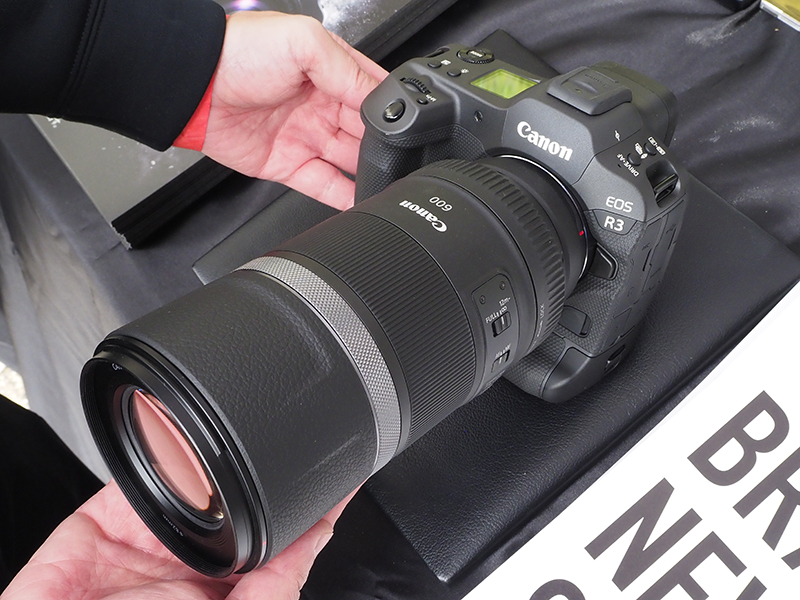 EOS R3とRF600mm F11 IS STM