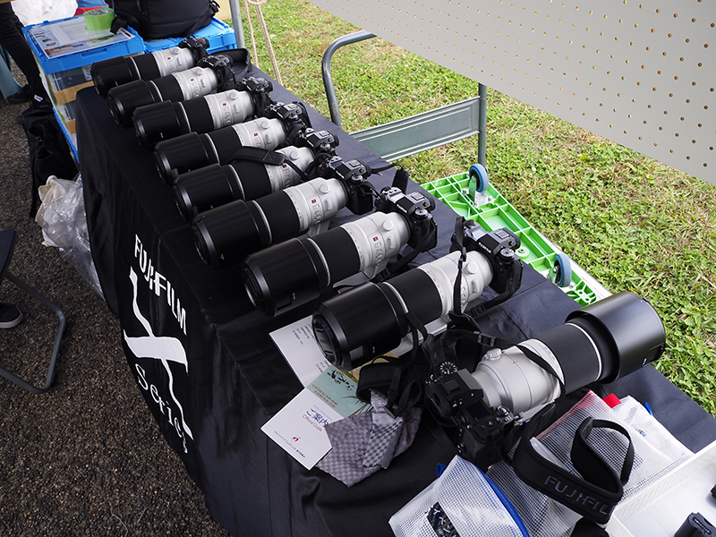 鳥撮影向けの組み合わせとして用意された「X-H2S」と「XF150-600mmF5.6-8 R LM OIS WR」