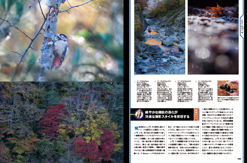 風景編では萩原れいこが実写レビューを行う。α7R IVを発売当初から使い続けている筆者がどう評価したのか。オートホワイトバランスの性能、低感度時の画質を中心にチェックした。