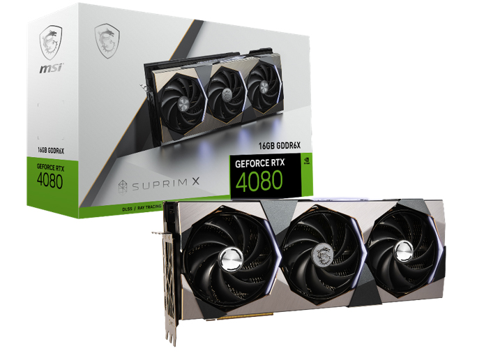 GeForce RTX 4080 SUPRIM X 16G