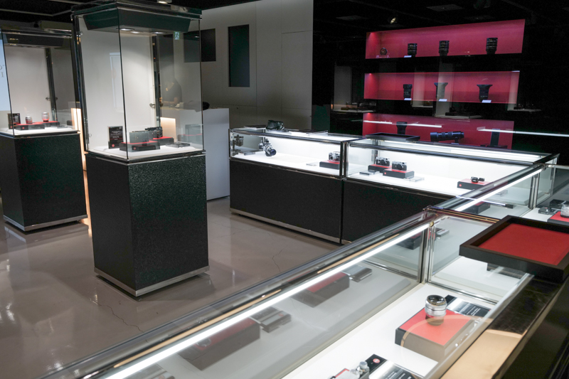 オークションの内覧会が行われたライカプロフェッショナルストア東京