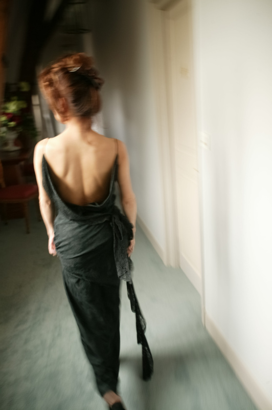 出版記念パーティーのときにデヴィ夫人が、この写真を「あら～アーティスティックな写真ねぇ」って僕に言ってくれたんです。写真集「fortissimo」(株式会社大洋図書より)