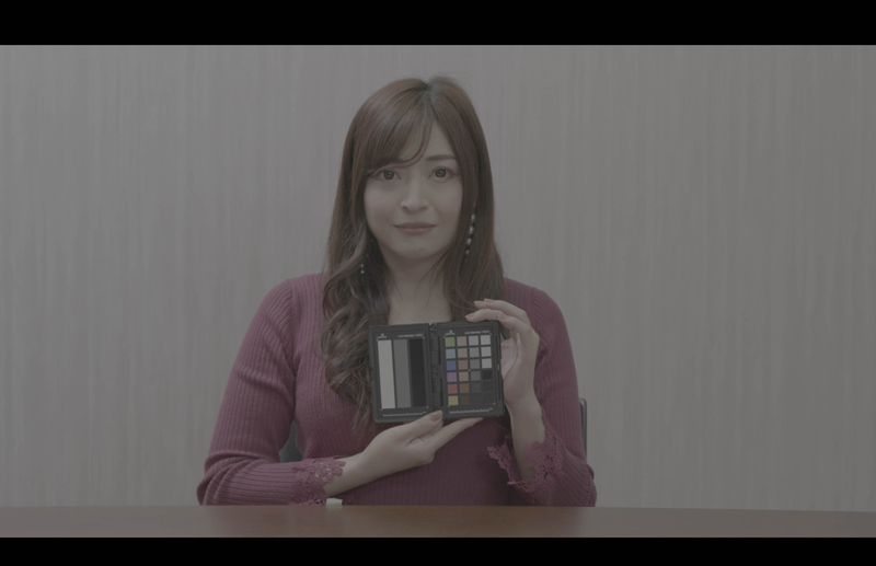 撮影したままの画面。Blackmagic Pocket Cinema Camera 6K Proでの撮影なので、いわゆるlog的なガンマカーブでの撮影になり、薄いコントラストの眠たい色再現の映像だ