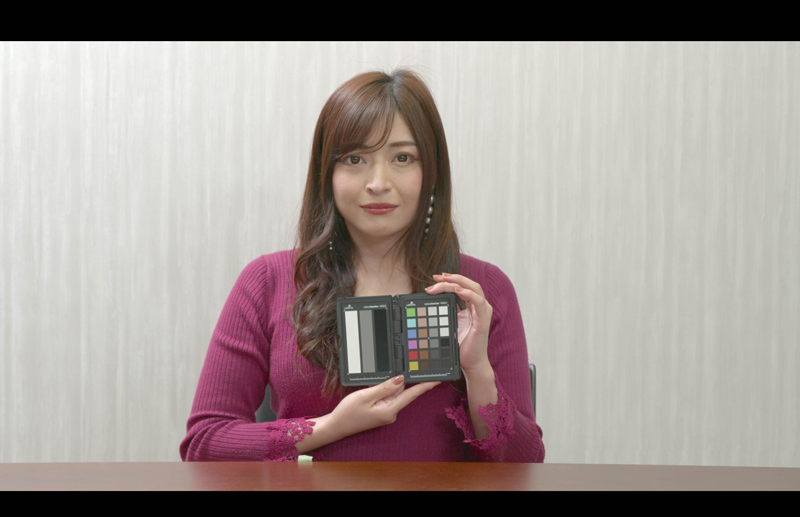 これが、先ほどのDavinciResolveでのカラーコレクションで補正された映像。しっかりしたコントラストとニュートラルな発色で、肌色も健康的な再現になった