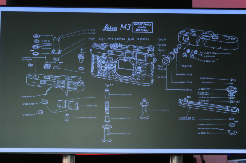 ライカM6のメカニカルパーツの45%はライカM3と同一だという