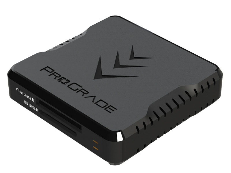 USB3.2 Gen2対応 (CFexpress B/SD) ダブルスロット カードリーダー