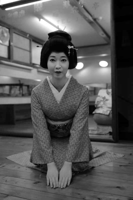 その場で少し写真を確認していただき、「わぁ、綺麗に撮っていただいて」と撮影終了