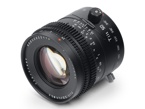 TTArtisan Tilt 50mm F1.4 L ＋ CLOSE-UP 360度回転するチルトレンズ「TTArtisan Tilt 50mm f/1.4」。フルサイズ