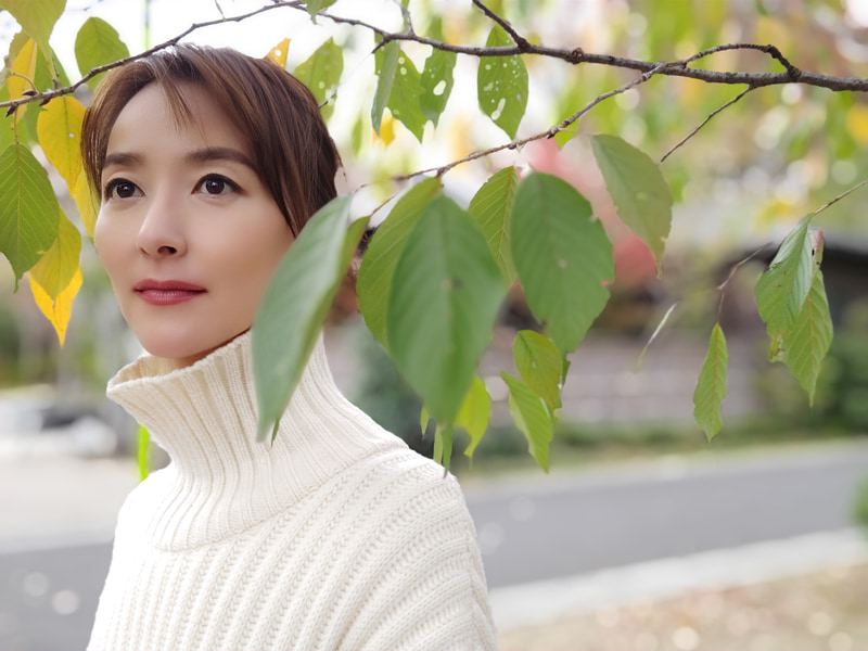 Leitz Phone 2（1/220秒）ISO 50　ポートレート（ぼかし：10　美肌：10）