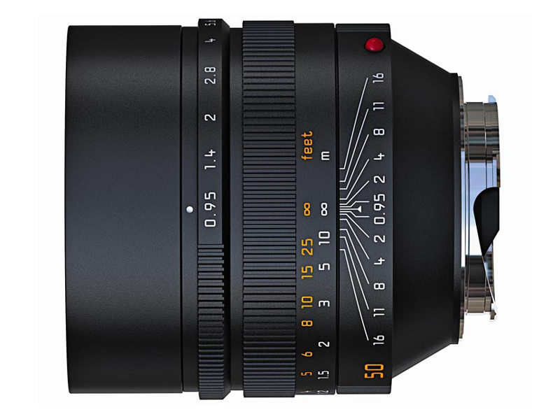 対象製品のひとつ「ノクティルックスM 0.95/50mm ASPH.」（ブラック）