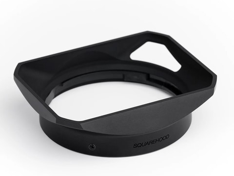 スクエアフード、「XF56mmF1.2 R」と「XF16mmF2.8 R WR」専用のアルミ