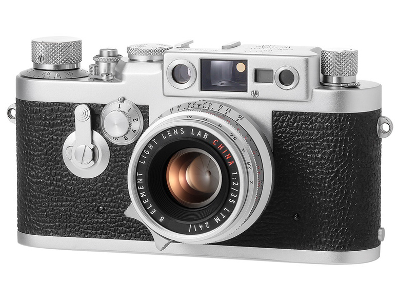 ライカスクリューマウントカメラへの装着例