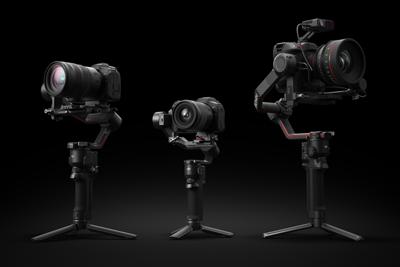 左からRS 3、RS 3 mini、RS 3 Pro