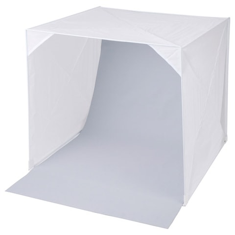 ハクバスクリーン　バックスクリーン　撮影アイテム　スタジオ　写真　カメラ 3色の背景スクリーンが付属する「ハクバ スタジオボックス」4サイズ