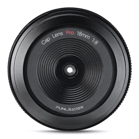 30cmまで寄れる薄型レンズ「FUNLEADER CAPLENS Pro 18mm f/8