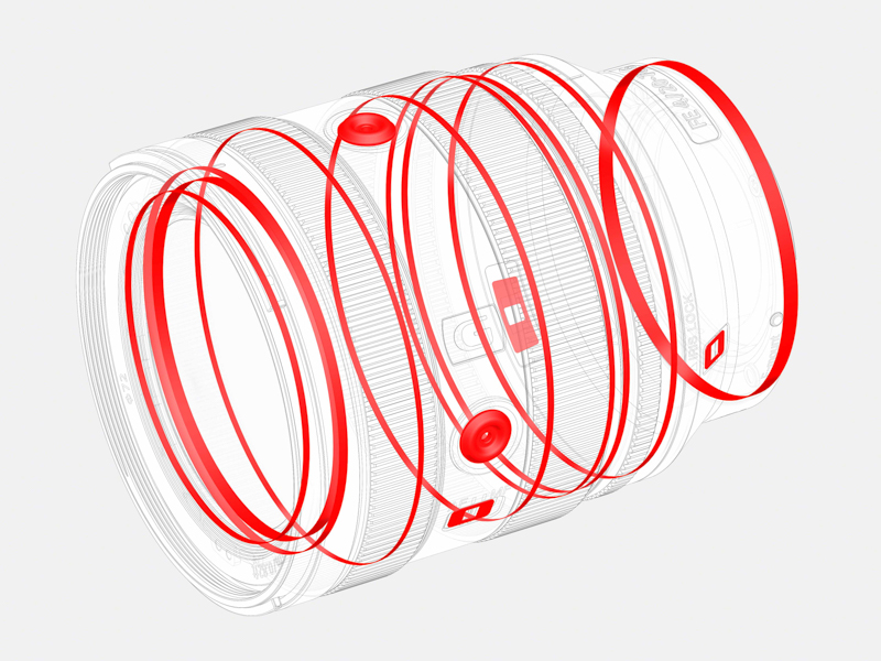 鏡筒のシーリング