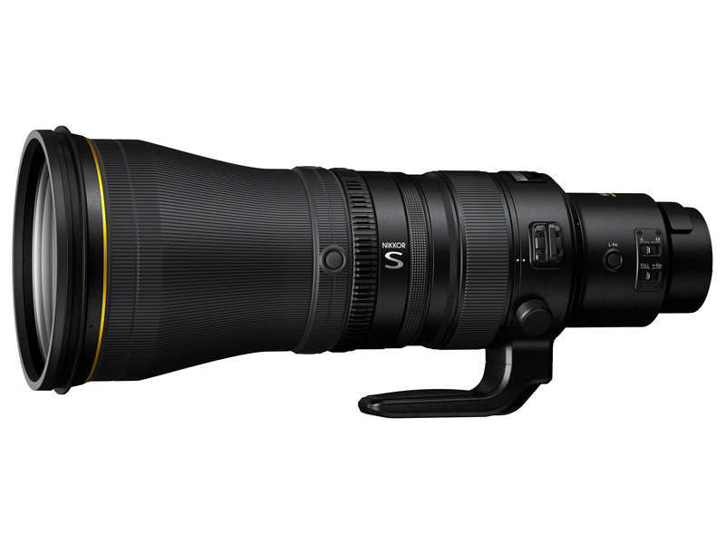 対象製品のひとつ「NIKKOR Z 600mm f/4 TC VR S」