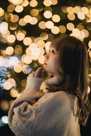 RF135mm F1.8 L IS USM」のボケ味で奏でる輝きポートレート - デジカメ