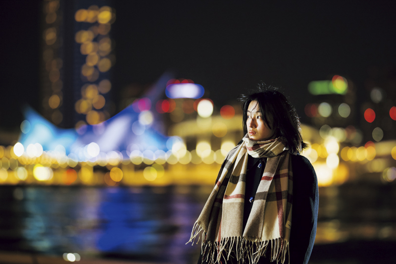 EOS R6 Mark II／RF85mm F1.2 L USM／85mm／マニュアル露出（F1.2、1/160秒）／ISO 400／WB：5,500K／モデル：かんばらふうこ