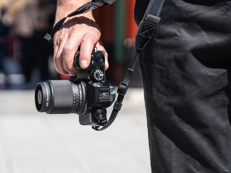 SZ 300mm PRO Reflex F7.1 MF CFの装着例