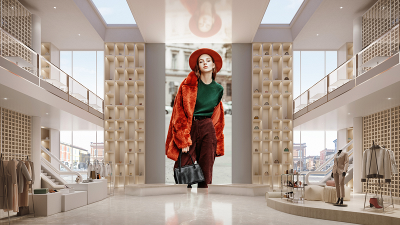 小売店舗での使用イメージ