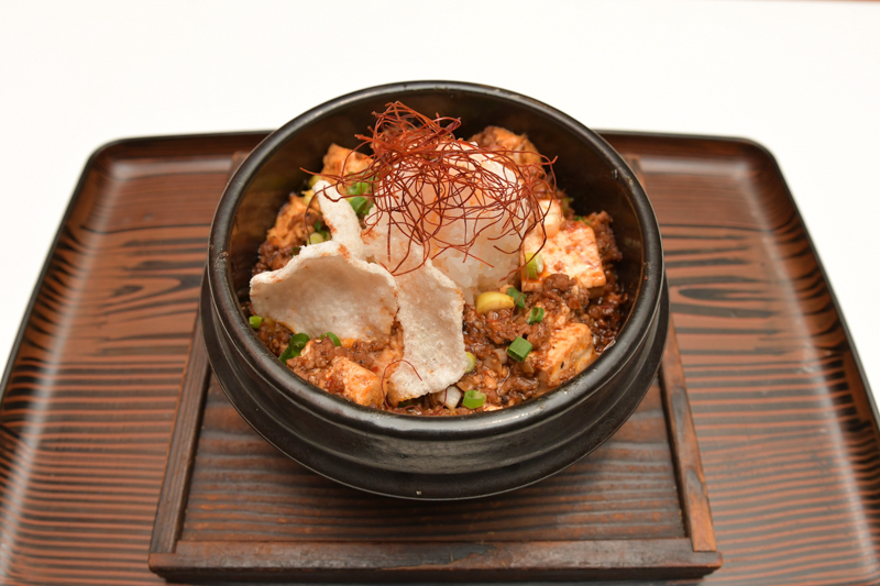 ホテルニューニシノ サウナ湯上がり食堂「サウナ飯！黒豚マグマーボー丼」